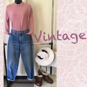 VINTAGE! Medium Wash Lee Mom High Waist Boyfriend Girlfriend Jeans